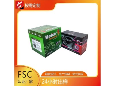 坤宇 裱瓦楞 扣底式 彩盒牛皮纸包装 彩色纸盒生产工厂图1
