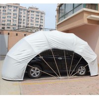 汽车折叠车棚 自动尘车罩帐篷 家用伸缩移动车库