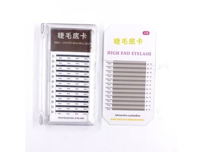 睫毛底卡高清彩色双面印刷防水撕不烂轮胎胶铜版图1