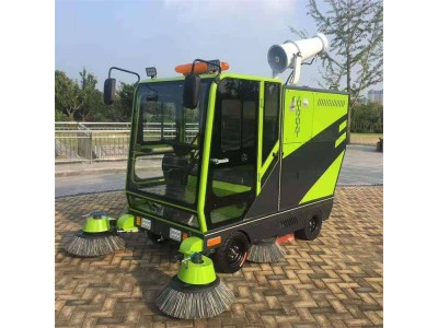 座驾扫地车 工业商场扫地专用 粉尘树叶电动清扫车图1