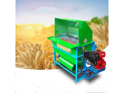 玉米撕皮脱粒机 自走式玉米脱粒机 新型大豆脱粒机图1