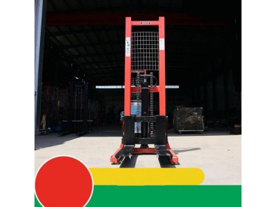 手推式升降叉车 自走式全电动堆高车图1