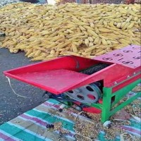 玉米联合收割机 型玉米脱粒机 两相电家用玉米脱粒机