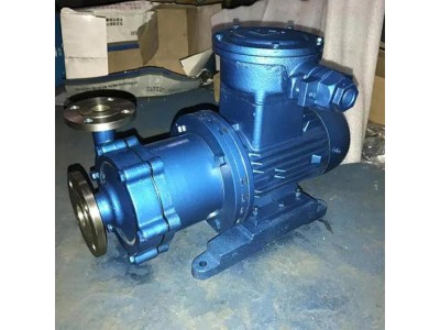 衬氟无泄漏磁力泵 自吸式氟塑料磁力泵图1