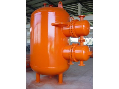 建达 生活热水用不锈钢容积式换热器 半容积式浮动盘管换热机组图1