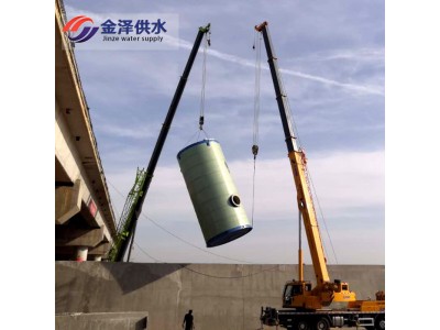 污水一体化泵站一体化预制泵站城市排污提升设备图1