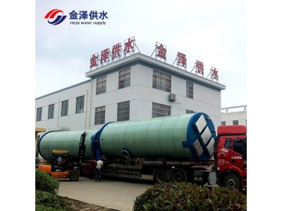 金泽一体化泵站污水提升泵站一体化预制泵站厂家乡镇雨水污水提升图1