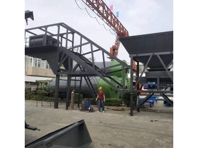 小型混凝土搅拌站 移动水泥砂浆搅拌设备图1