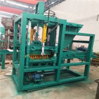 QT3-20免烧水泥砖机 连锁工字砖面包砖设备