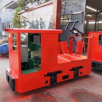 2吨蓄电池电机车 矿用井下小型电瓶车 灵活稳定