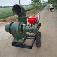 柴油应急防汛抽水泵12寸混流泵拖拉机高扬程喷灌泵