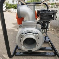 2寸高扬程灌溉自吸泵 4寸推车式汽油抽水泵城市绿化