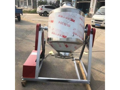 304不锈钢混合机颗粒干粉粉末化工混料机面粉白糖搅拌机图1