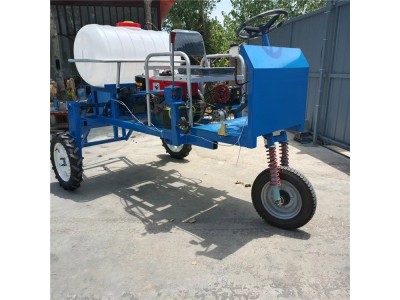 玉米打药机自走式四轮打药机液压升降小型喷药机图1
