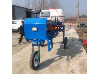 玉米大白菜打药机 自走式四喷药机高度1.2米轮距可调图1