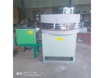 1.2米韭菜花电动石碾价格 石碾小麦脱皮机图1