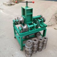 小型多功能立式弯管机 大棚弧度圆管折弯机