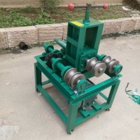 小型多功能电动立式弯管机 大棚弧形76电动弯管机
