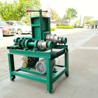 小型电动弯管机 立式滚动成型弯管机76全套模具弯管机