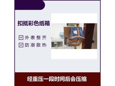 覆膜彩色纸箱 有良好的力学特性 线条流畅 外表精美图1