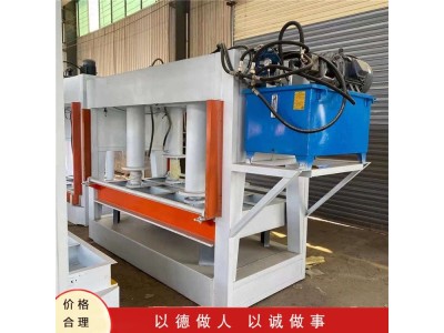 全自动液压发热地砖分段式冷压机 带车带轮图1