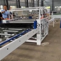 PUR热熔胶贴面机 吸音板贴布机 硅岩净化板贴面机