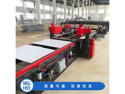 木工大板玻镁板四边切割锯 多层板纵横四边锯脉冲除尘图1