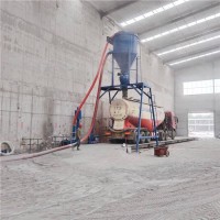 水泥气力吸灰机 建材粉料倒库气力输送机 圆筒库清库抽灰机