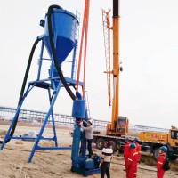 水泥粉自吸式气力输送机散灰装车气力吸料机负压吸灰输送机