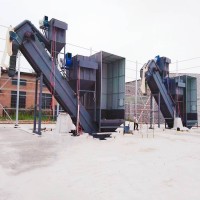 港口矿粉集装箱卸车机 粉料拆箱输送机