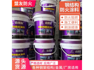 用于室内钢结构 桥架 防火工程防火涂料 水/油 性全包图1