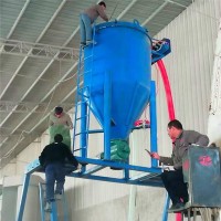 150型库房粉煤灰装车无尘气力输送机