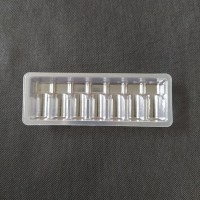 青岛建昌 定制吸塑托盒PVC吸塑盒厂家 植绒塑托量产
