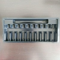 设计定制 各种颜色吸塑包装药托 水针托盘