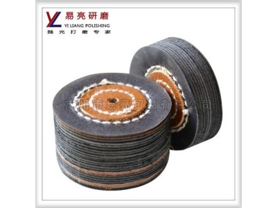 抛光轮 皮革轮漆面表面抛光牛皮轮金属抛光使用图1