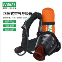 梅思安AX2100自给式空气呼吸器过滤有毒气体全面具6.8L