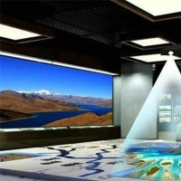3D全息电子沙盘系统 投影虚拟仿真 展厅多媒体投影