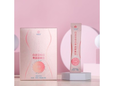 白芸豆综合果蔬酵素饮 妙塑 加工固体饮料 独立分装图1