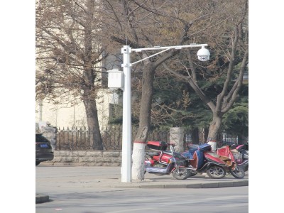 新世纪监控杆 人行灯杆 道路交通2F悬臂标志杆图1