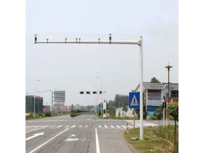 新世纪 交通道路指示标牌 红绿灯标杆八棱八角监控杆图1