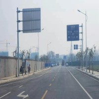 新世纪 智能升降限高杆 液压升降限高架 公路标志杆