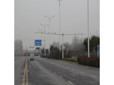 马路交通信号灯杆 八棱杆监控杆 旅游标志杆图1