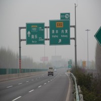 交通设施指示标志杆定制 高速公路交通标志 杆