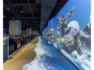 3D全息投影餐厅 互动多功能餐桌 5D主题墙面地面宴会厅图3