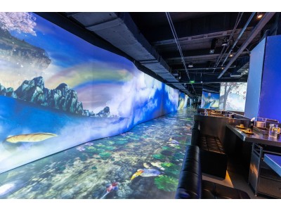 3D全息投影餐厅 互动多功能餐桌 5D主题墙面地面宴会厅图2