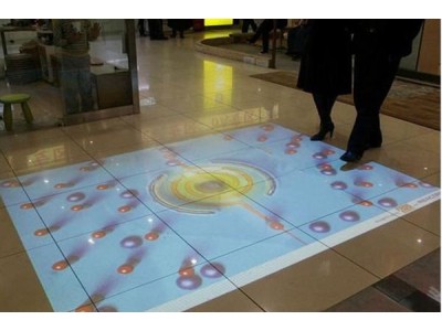 互动地面投影系统 互动融合软件多通道软件系统 沉浸式效果图2