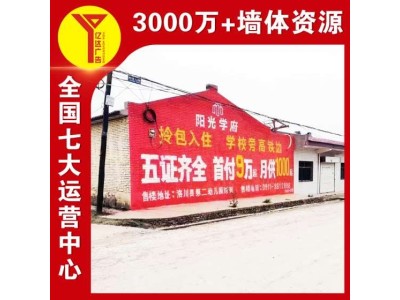 福建明溪墙体广告 聚焦县乡市场 明溪小家电围墙写广告图1