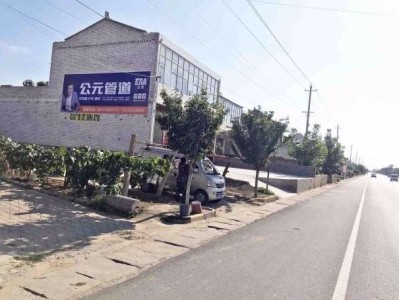 河南镇平县墙体广告发布保险户外墙面广告 让观者一目了然图1