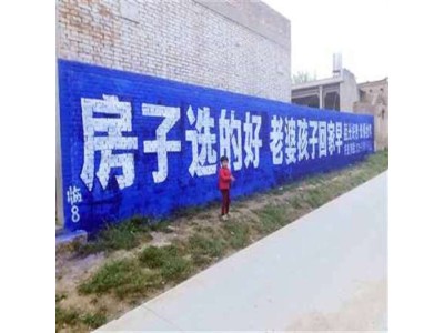 崇州户外墙上写字广告孜孜不倦民墙墙体广告图1
