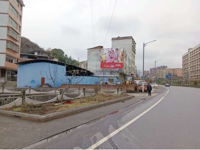 白银墙体涂料广告 白银乡村振兴标语 增强城乡联动图1